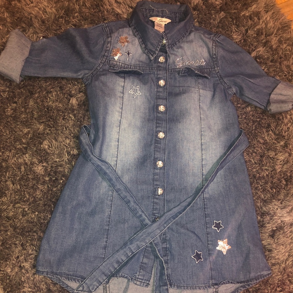 CUTE KID JEANS GUESS DRESS